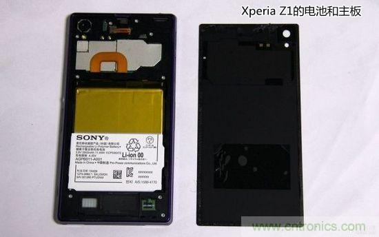 索尼Xperia Z1內(nèi)部設(shè)計(jì)拆解揭秘！