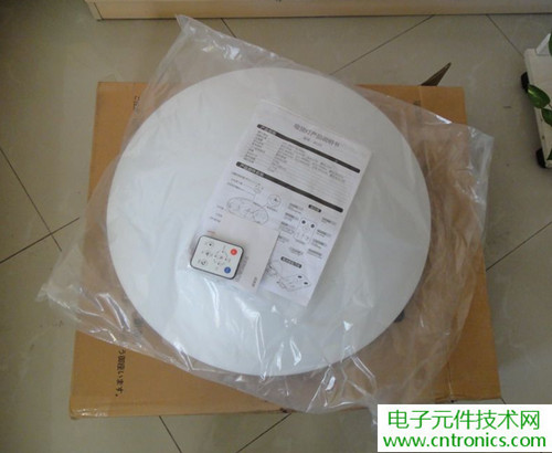 高端大氣上檔次！智能遙控調(diào)光LED吸頂燈拆解