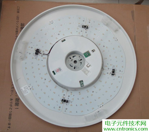 高端大氣上檔次！智能遙控調(diào)光LED吸頂燈拆解