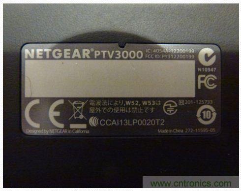 圖(b)：圖解便宜又好用的媒體適配器PTV3000。