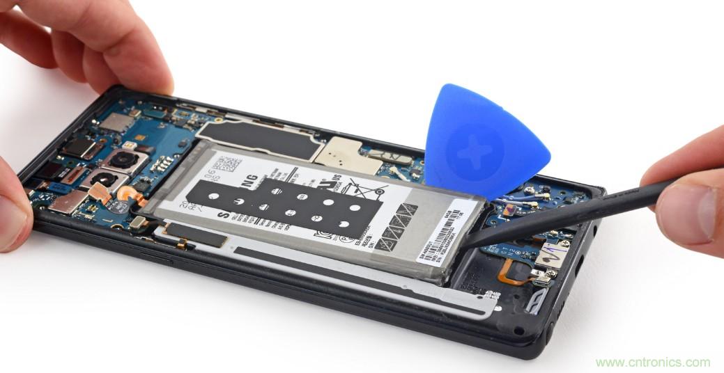 三星Note 8拆解，模塊化+分離式設(shè)計(jì)成趨勢？