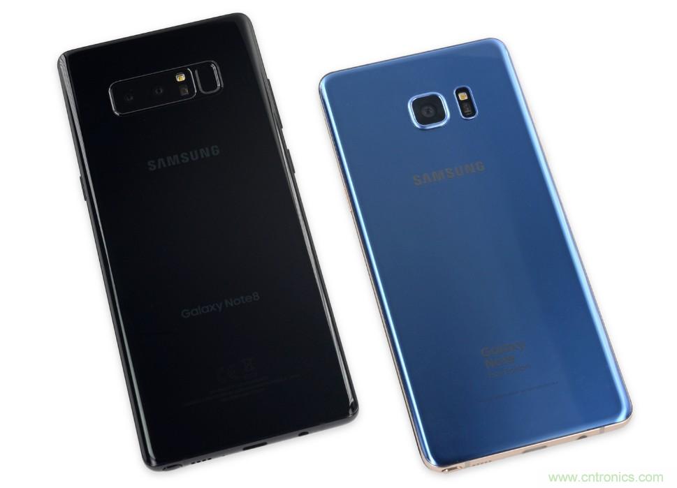 三星Note 8拆解，模塊化+分離式設(shè)計(jì)成趨勢？