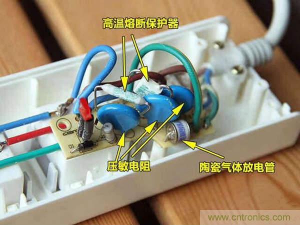 電源插座如何防雷？巧用壓敏電阻&陶瓷氣體放電管