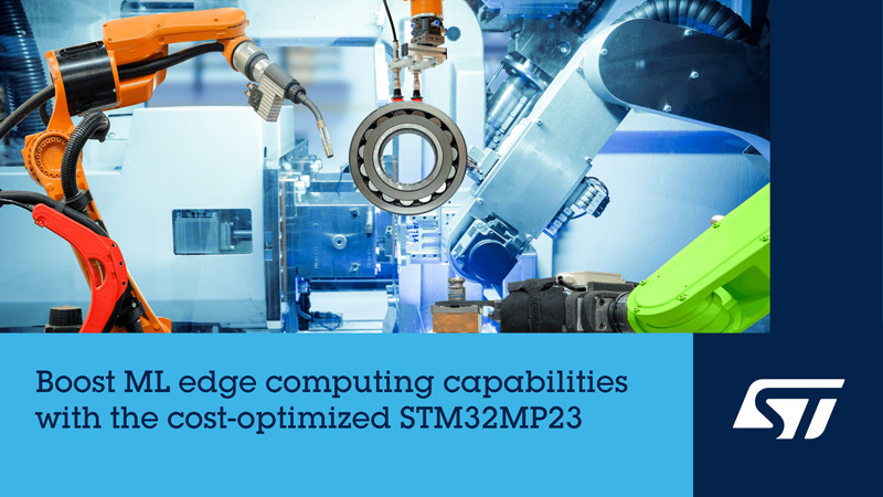 ST 推出 STM32MP23高性價比MPU，搭載兩個Arm Cortex-A35處理器核心