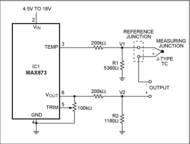 如何利用電壓基準補償熱電偶冷端？