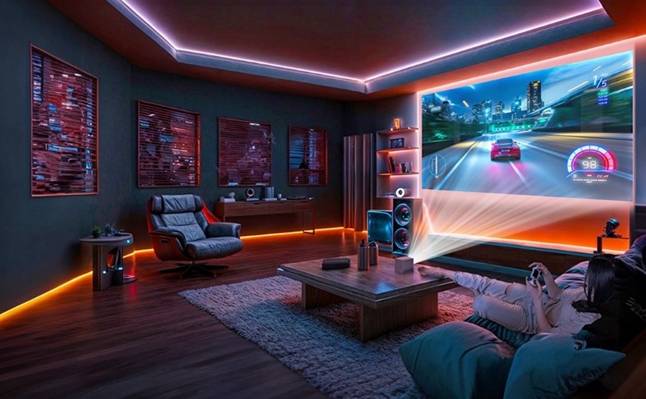 隨時隨地享受大屏幕游戲：讓便攜式 4K 超高清 240Hz 游戲投影儀成為現(xiàn)實(shí)