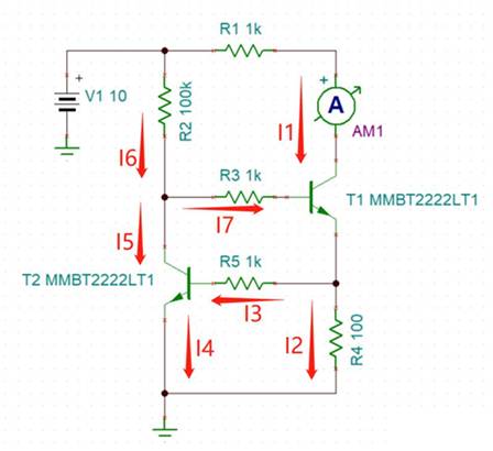 2個(gè)NPN三極管組成的恒流電路，如何工作？